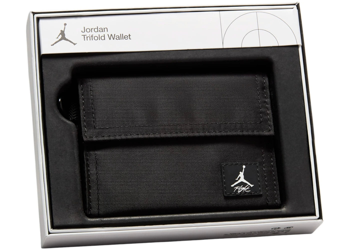 jordan flight trifold wallet wallet black 