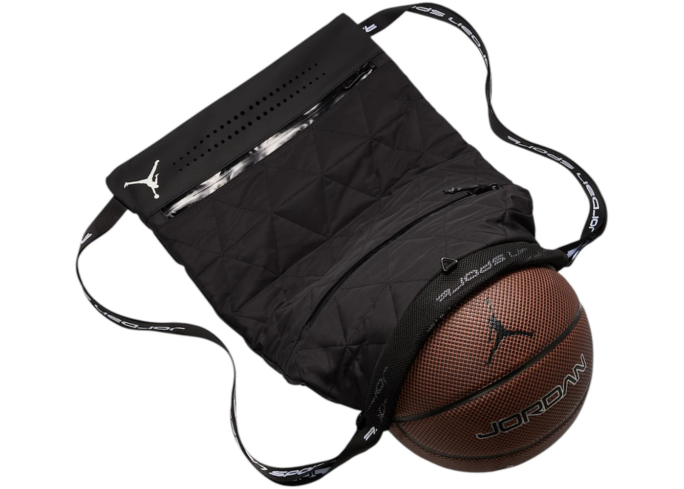 Jordan Sport Gym Sack 9.8L Bag Black