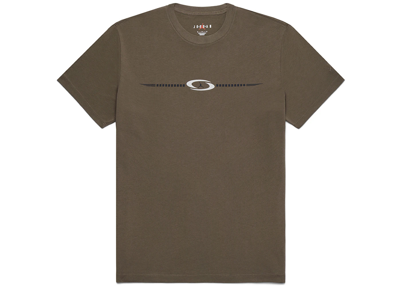 jordan x travis scott t-shirt brown
