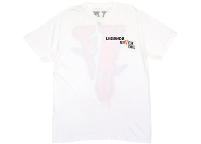 juice wrld x vlone butterfly t-shirt white