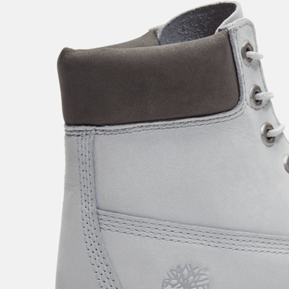 Junior Timberland Alpine Glacier 6-Inch Waterproof Boot Glacier Grey Nubuck