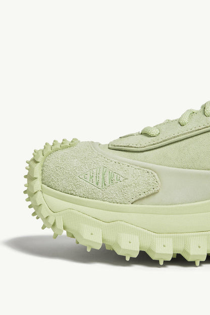 Moncler Trailgrip Momint Nubuck & Suede Sneakers Pastel Green