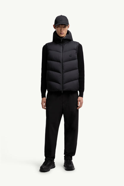 Moncler Logo Jogging Pants Black Black