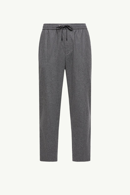 Moncler Cashmere Blend Jogging Pants Dark Grey Dark Grey