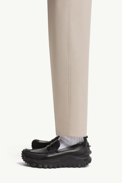 Moncler Tailored Gabardine Pants Light Beige Light Beige