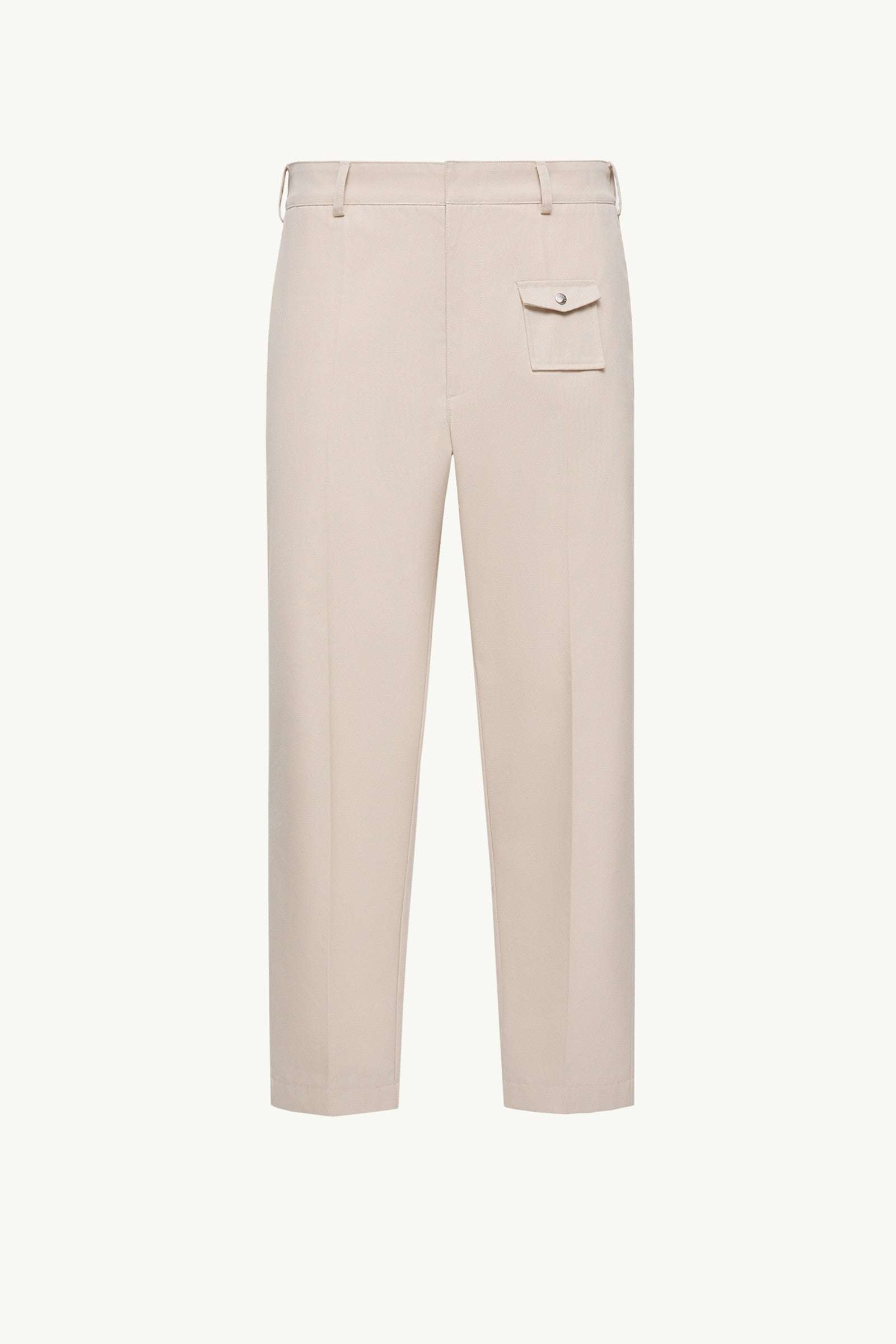 Moncler Tailored Gabardine Pants Light Beige Light Beige