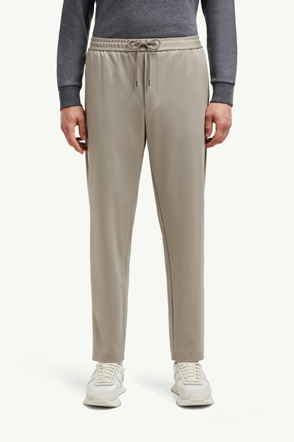 Moncler Logo Jogging Pants Taupe Taupe