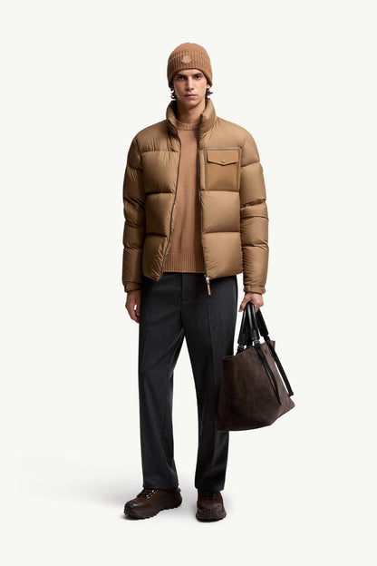 Moncler Wool Flannel Tailored Pants Grey Grey