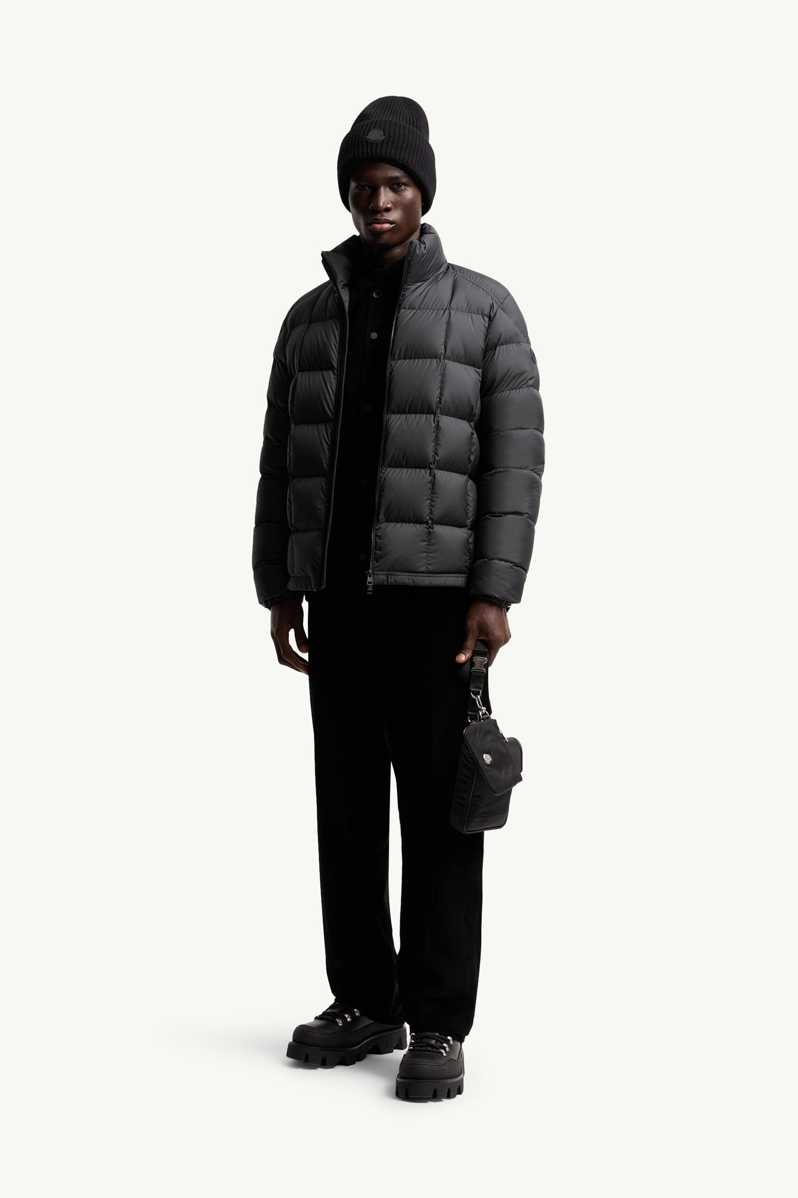 Moncler Corduroy Tailored Pants Black Black