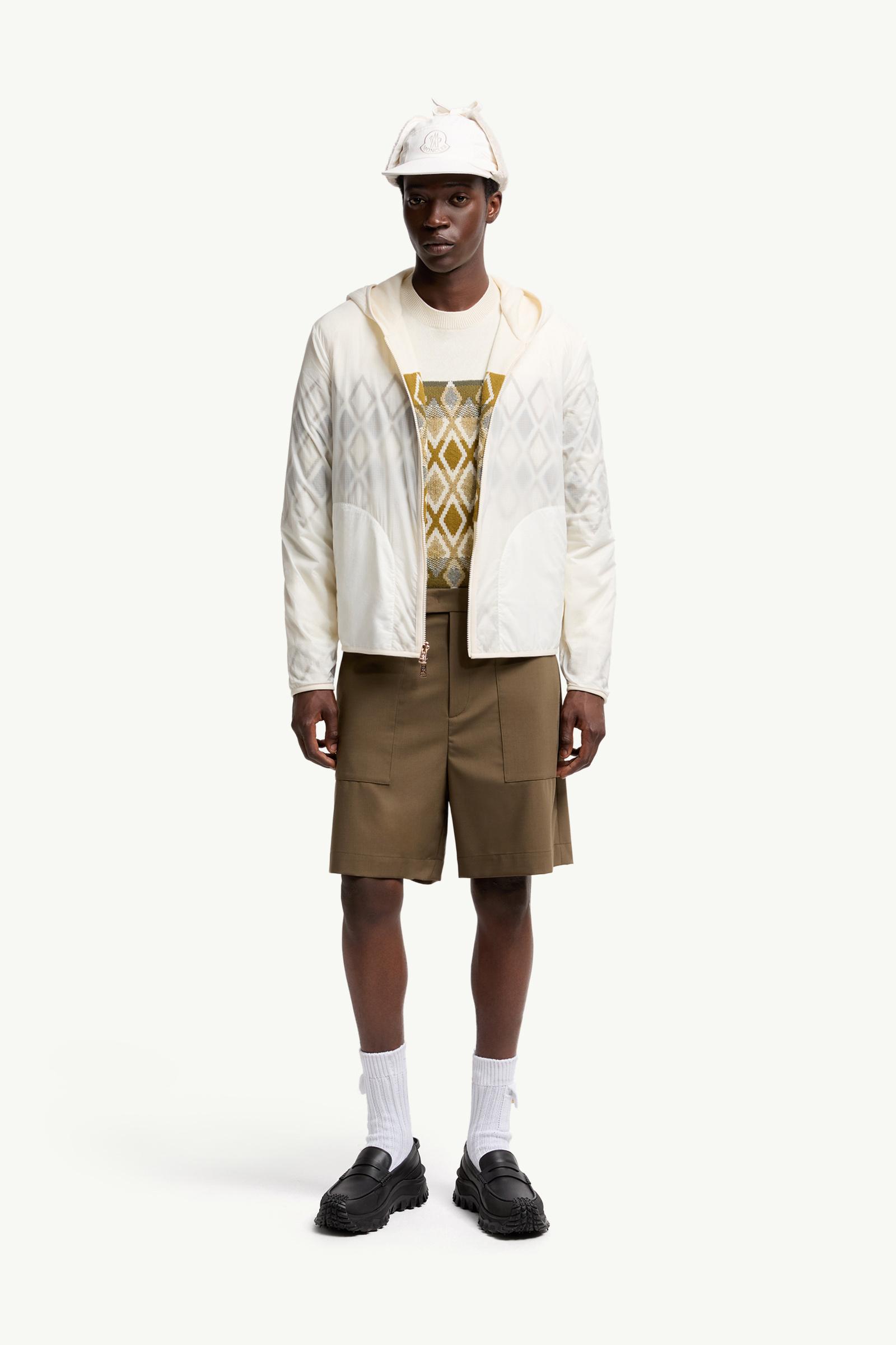 Moncler Tailored Bermuda Shorts Olive Green Olive Green