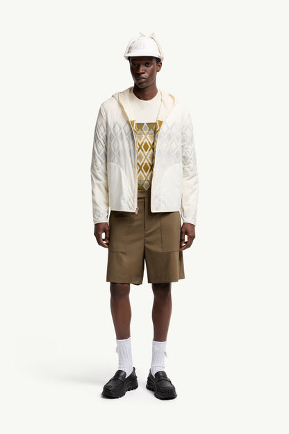 Moncler Tailored Bermuda Shorts Olive Green Olive Green