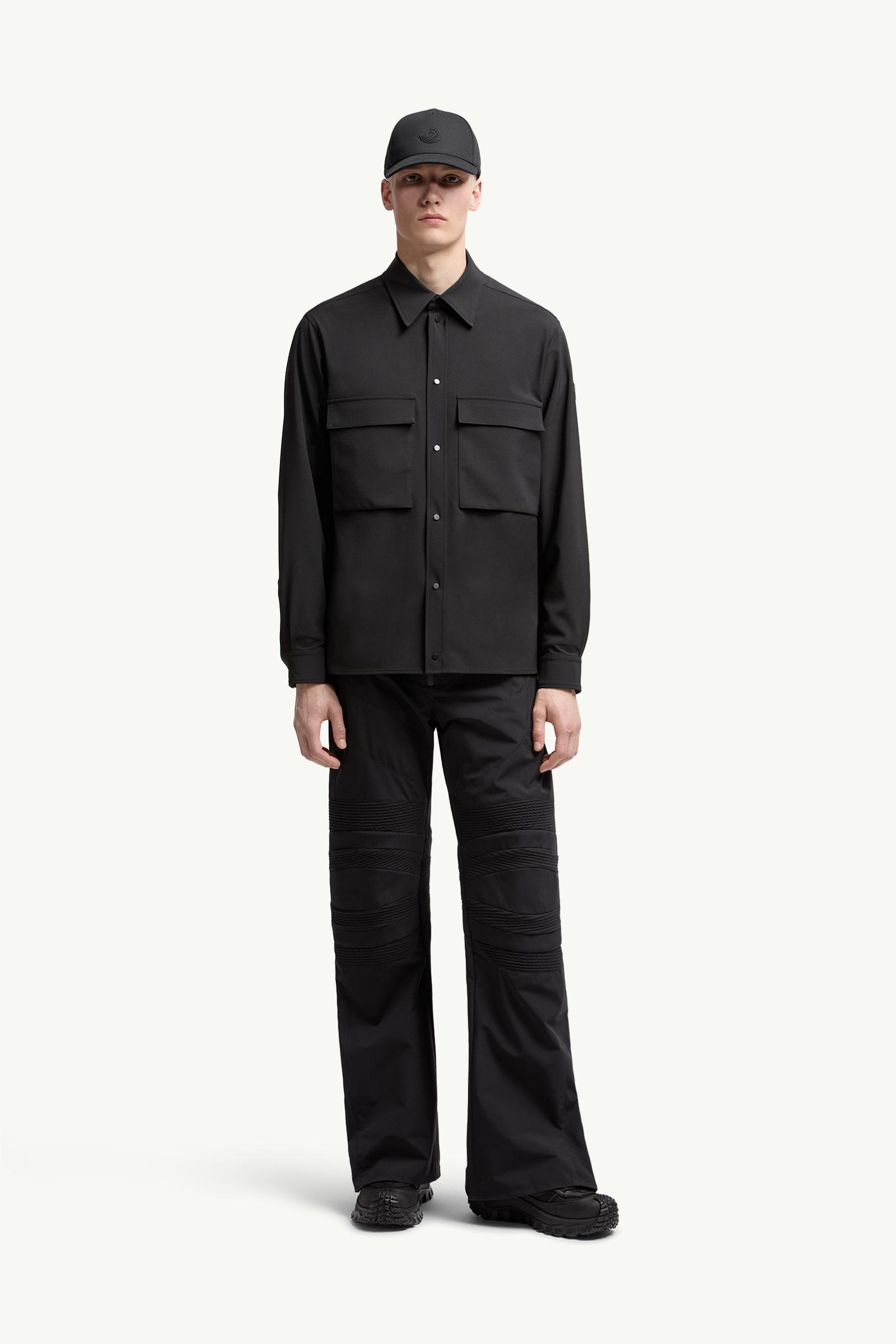 Moncler Long Sleeve Shirt Black Black