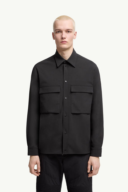 Moncler Long Sleeve Shirt Black Black