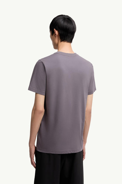 Moncler Cotton T-Shirt Dark Grey Dark Grey