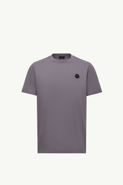 Moncler Cotton T-Shirt Dark Grey Dark Grey