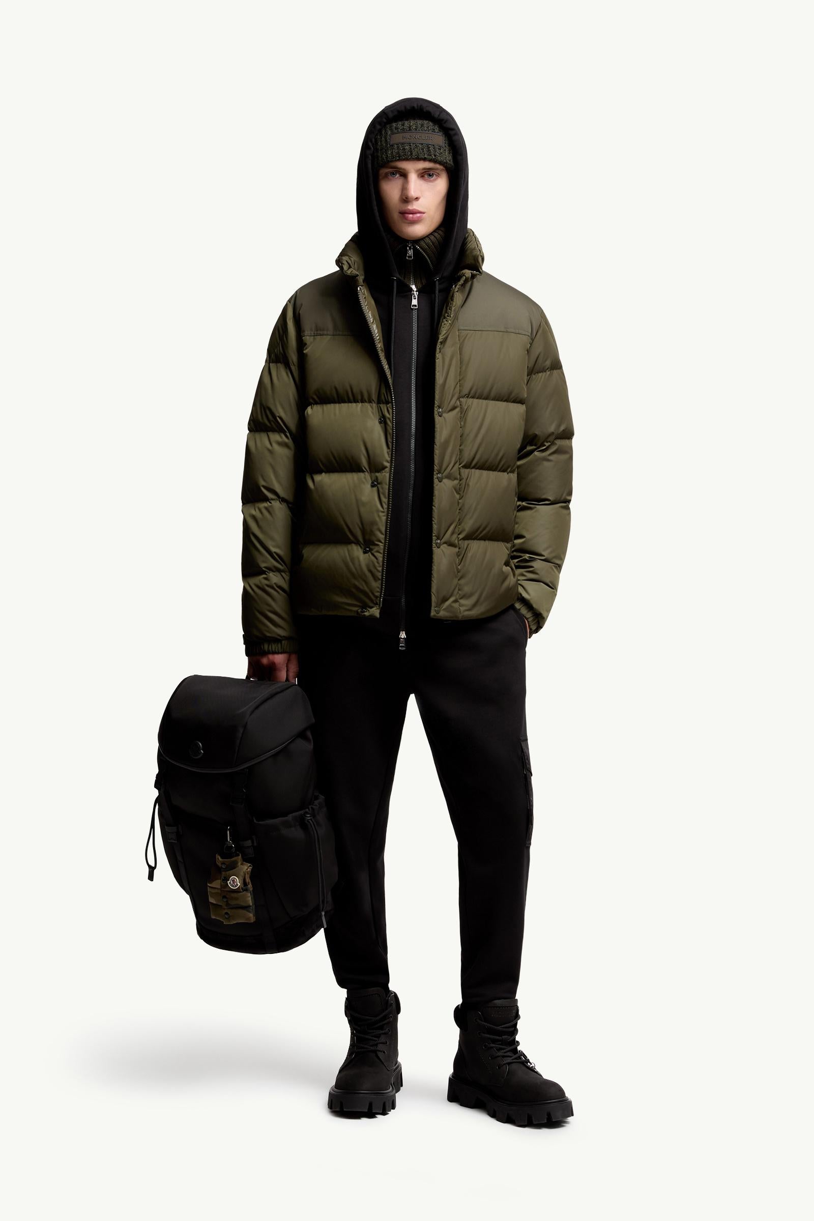 Moncler Cotton Blend Sweatpants Black Black