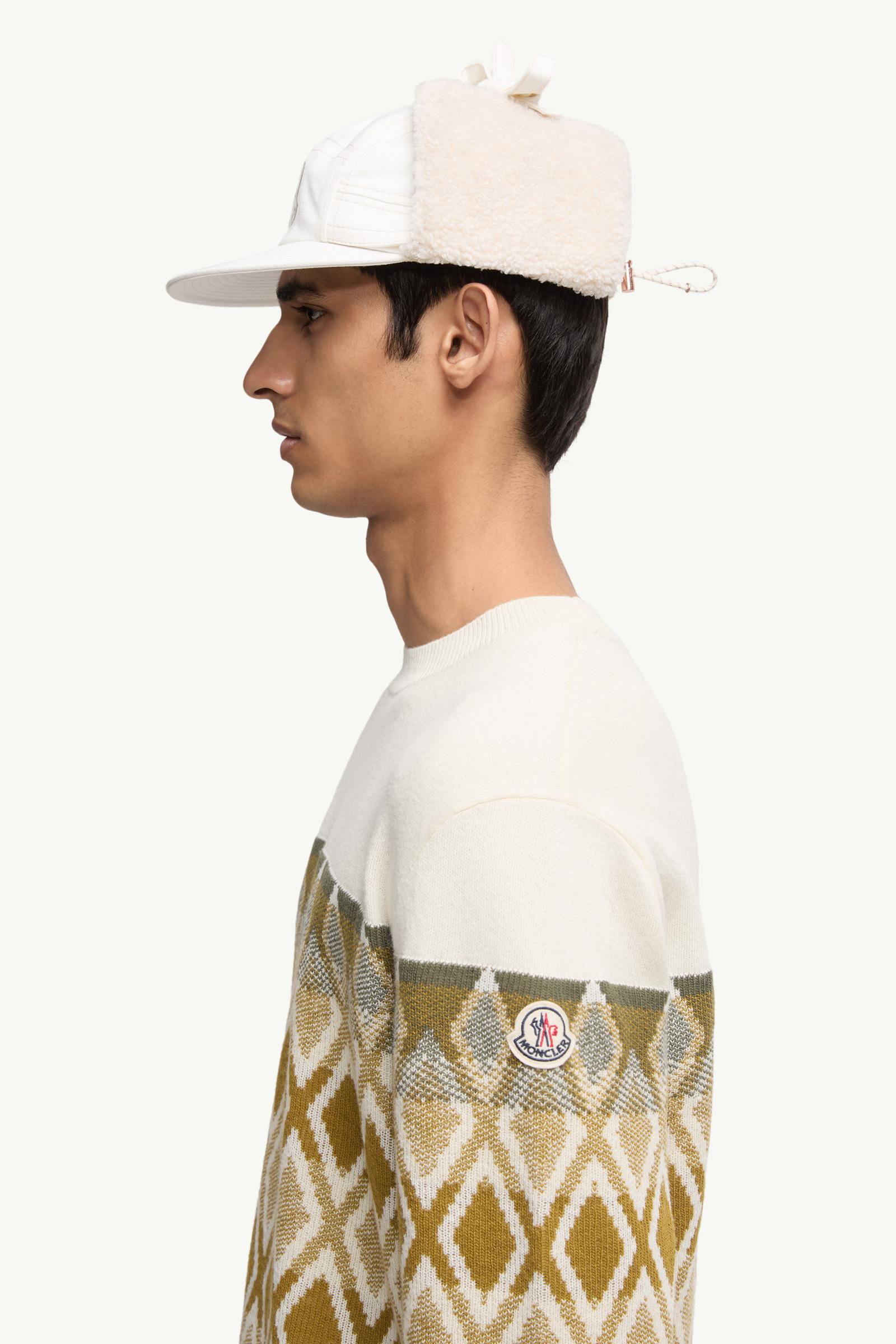Moncler Rhombus Pattern Wool Sweater Multicolour Multicolour