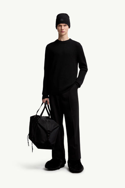 Moncler Wool Sweater Black Black