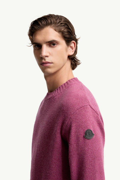 Moncler Wool & Cashmere Sweater Pink Pink
