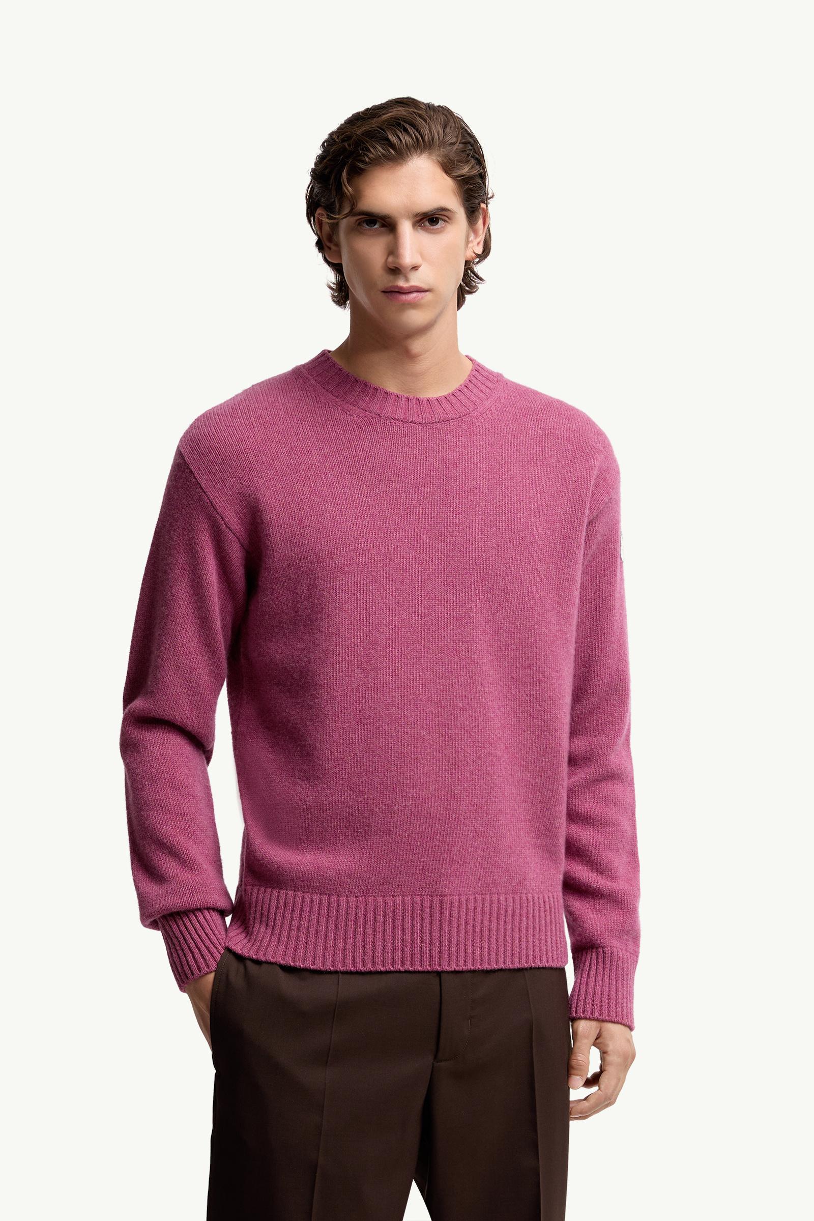 Moncler Wool & Cashmere Sweater Pink Pink
