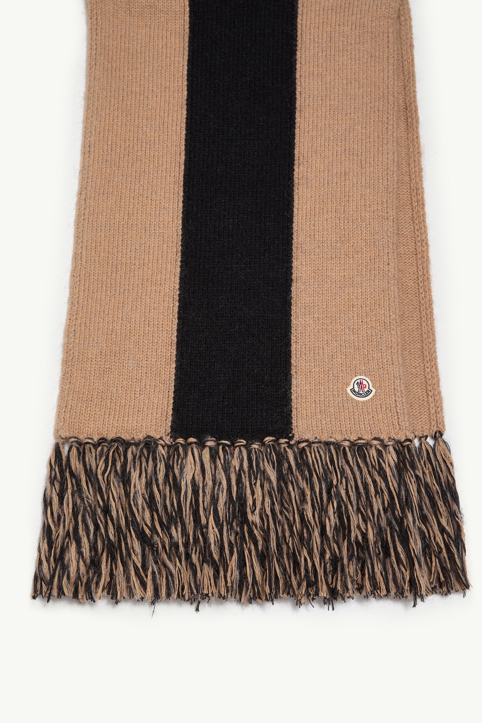 Moncler Wool, Cashmere & Mohair Poncho Beige Beige