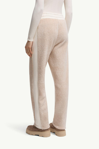 Moncler Teddy Sweatpants White White
