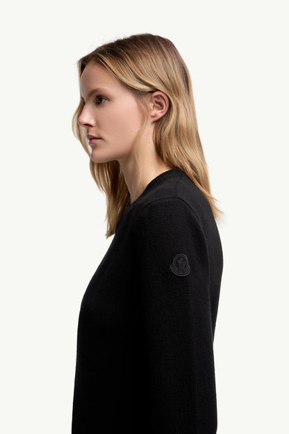 Moncler Wool & Cashmere Sweater Black Black