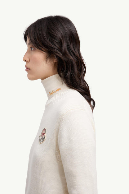 Moncler Crew Neck Tricot White Ivory White Ivory