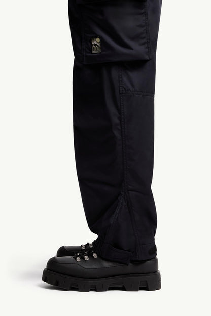 Moncler Gabardine Cargo Pants Navy Blue Navy Blue