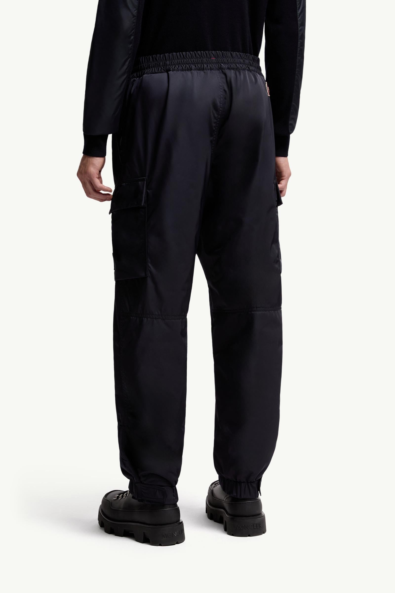 Moncler Gabardine Cargo Pants Navy Blue Navy Blue