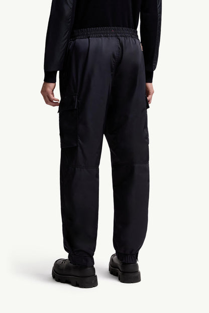 Moncler Gabardine Cargo Pants Navy Blue Navy Blue