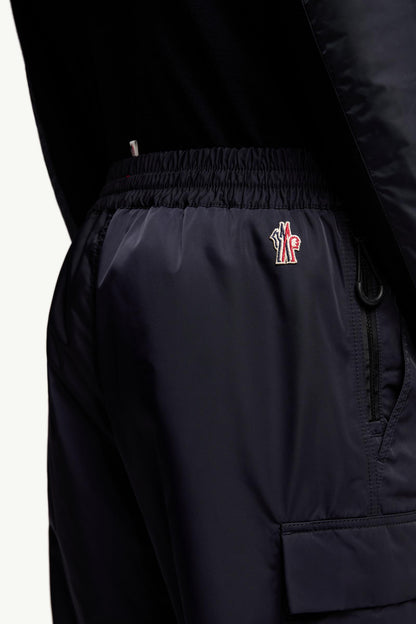 Moncler Gabardine Cargo Pants Navy Blue Navy Blue