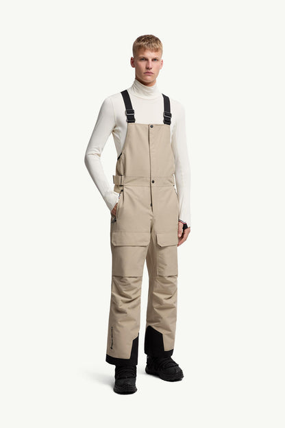 Moncler Padded Gore-Tex® Ski Bib Light Beige Light Beige
