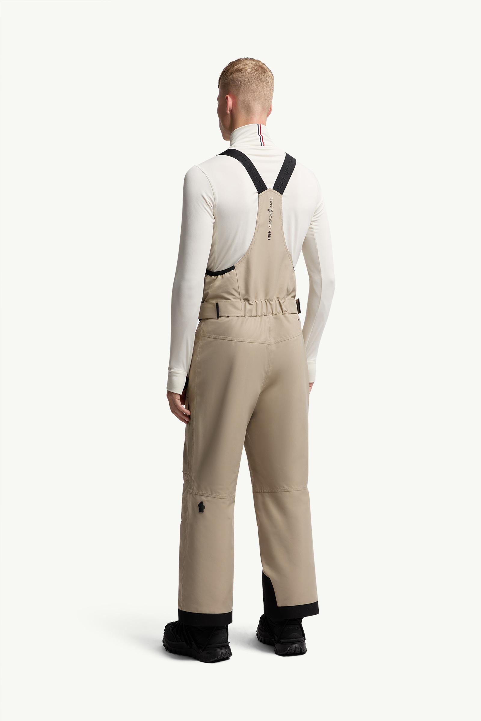Moncler Padded Gore-Tex® Ski Bib Light Beige Light Beige