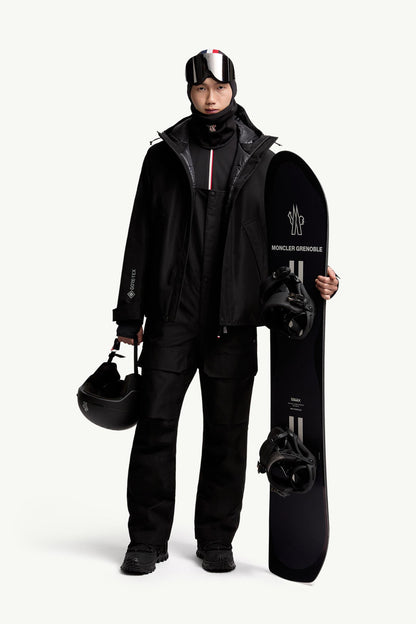 Moncler Padded Gore-Tex® Ski Bib Black Black