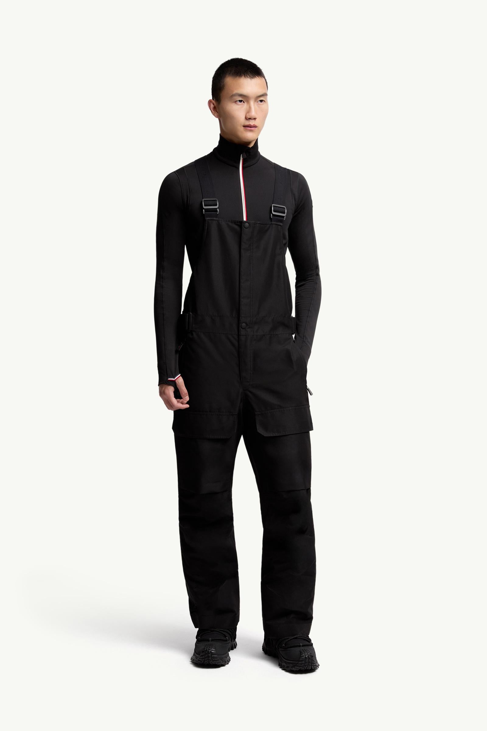Moncler Padded Gore-Tex® Ski Bib Black Black