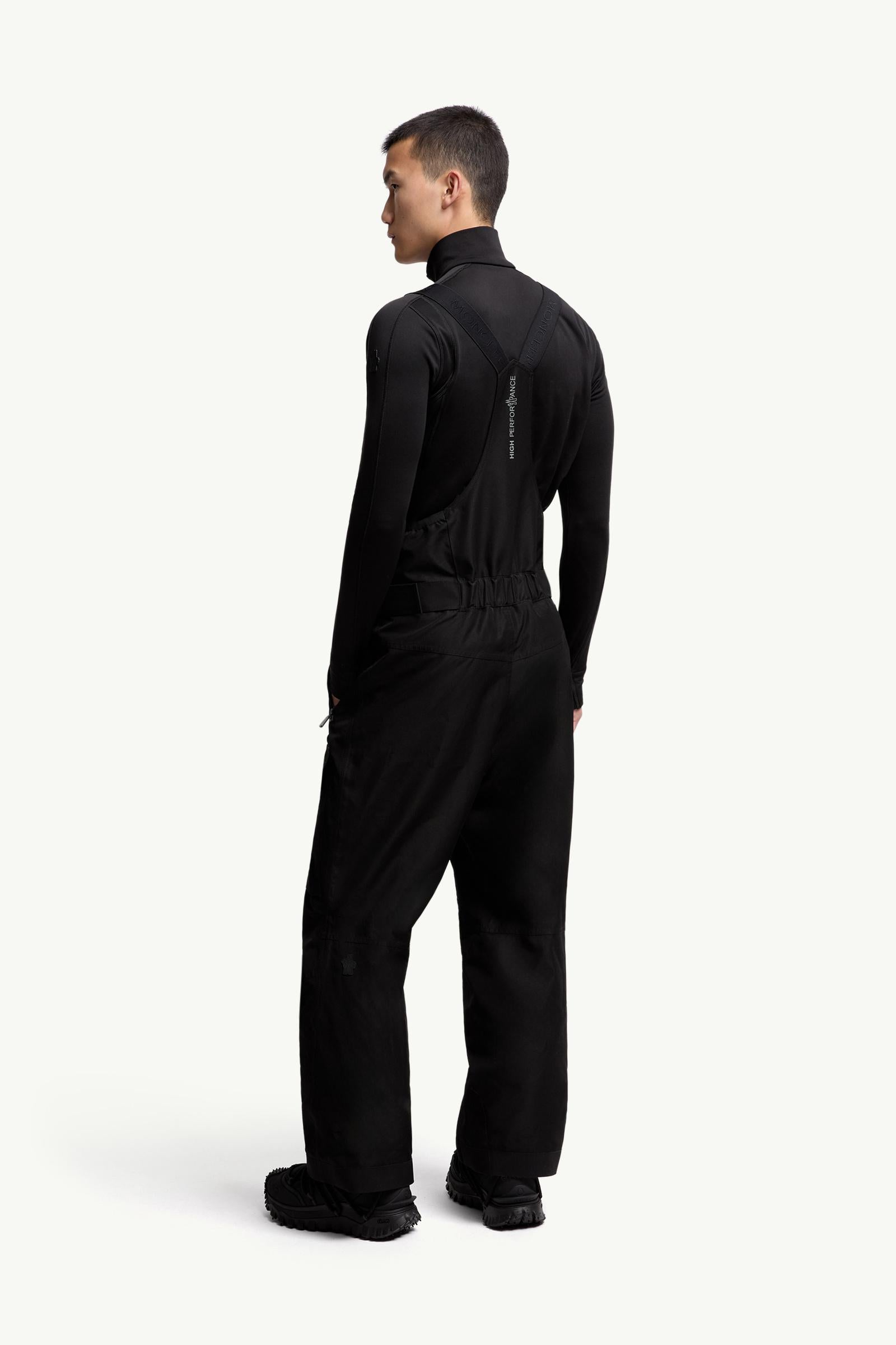 Moncler Padded Gore-Tex® Ski Bib Black Black