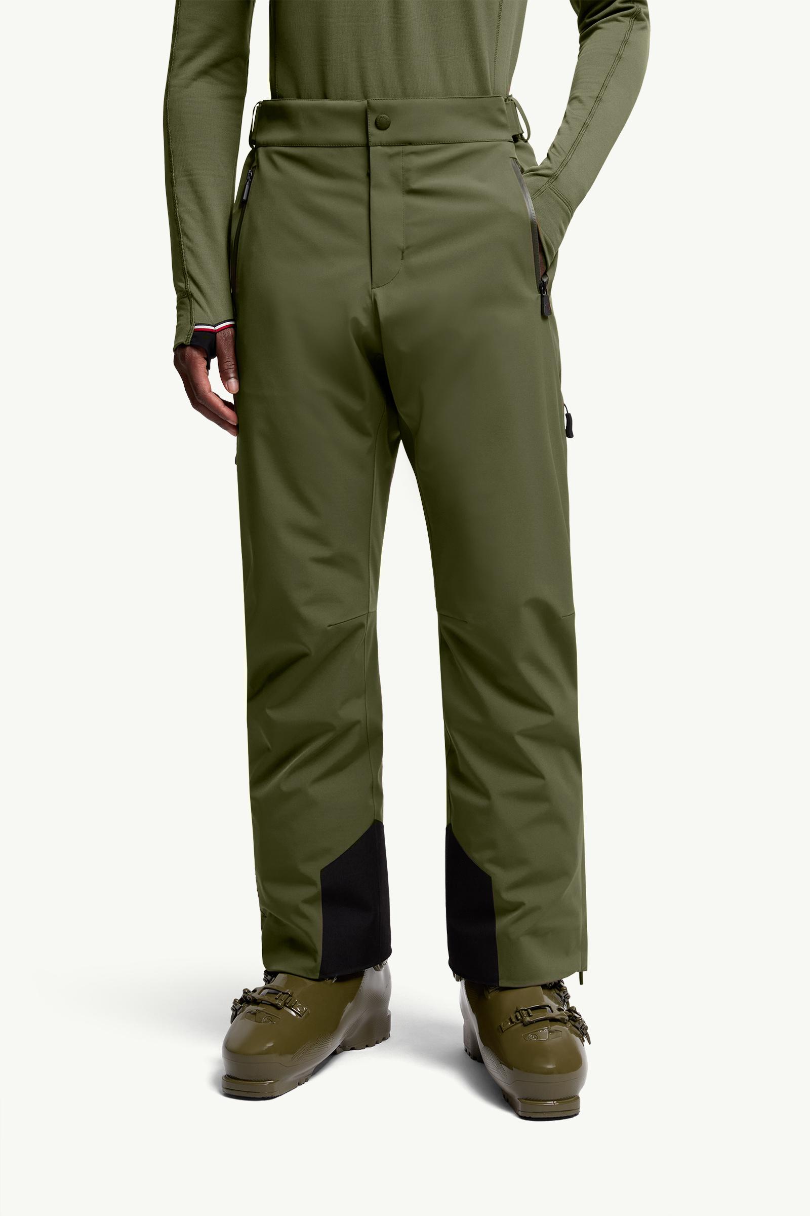 Moncler Padded Ski Pants Olive Green Olive Green