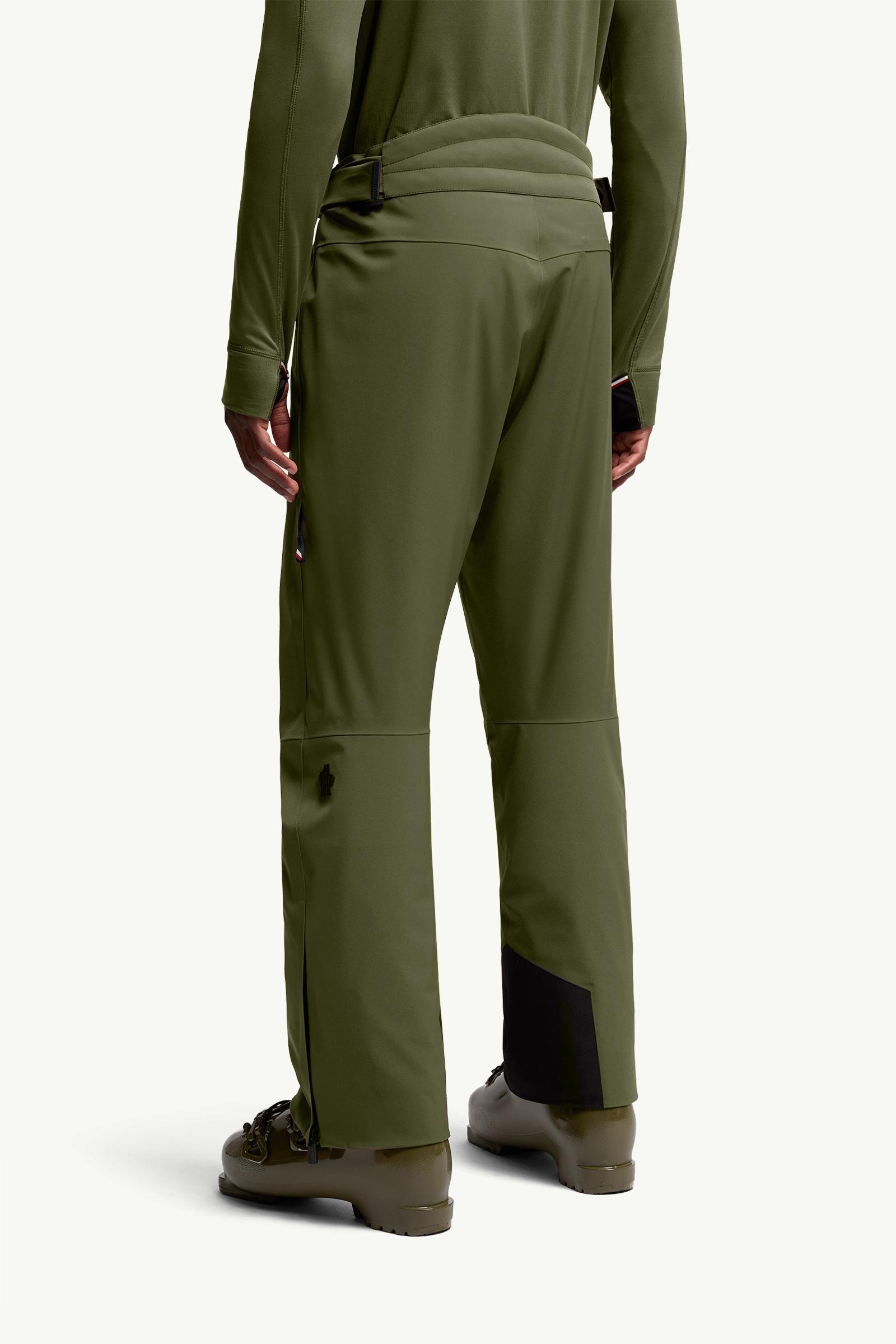 Moncler Padded Ski Pants Olive Green Olive Green