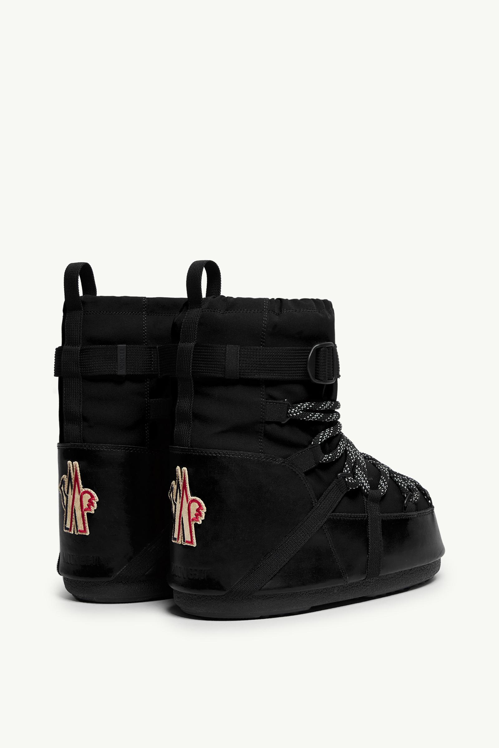 Moncler Moon Boot x Moncler Grenoble Icon Low Padded Snow Boot Black