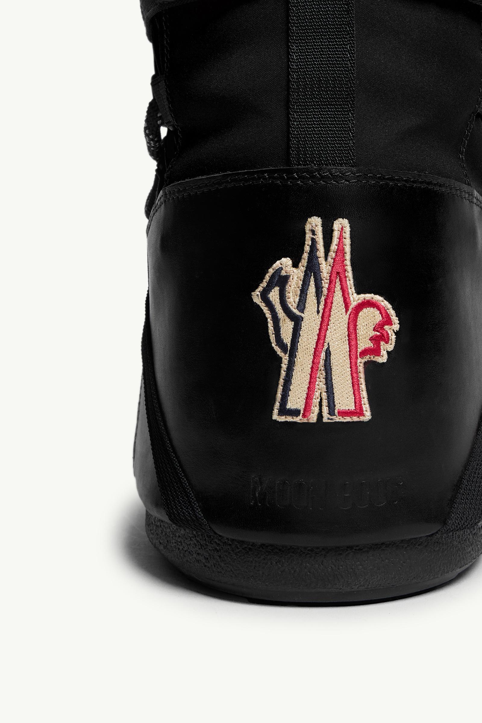 Moncler Moon Boot x Moncler Grenoble Icon Low Padded Snow Boot Black