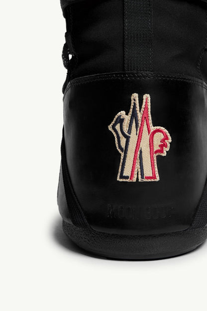 Moncler Moon Boot x Moncler Grenoble Icon Low Padded Snow Boot Black