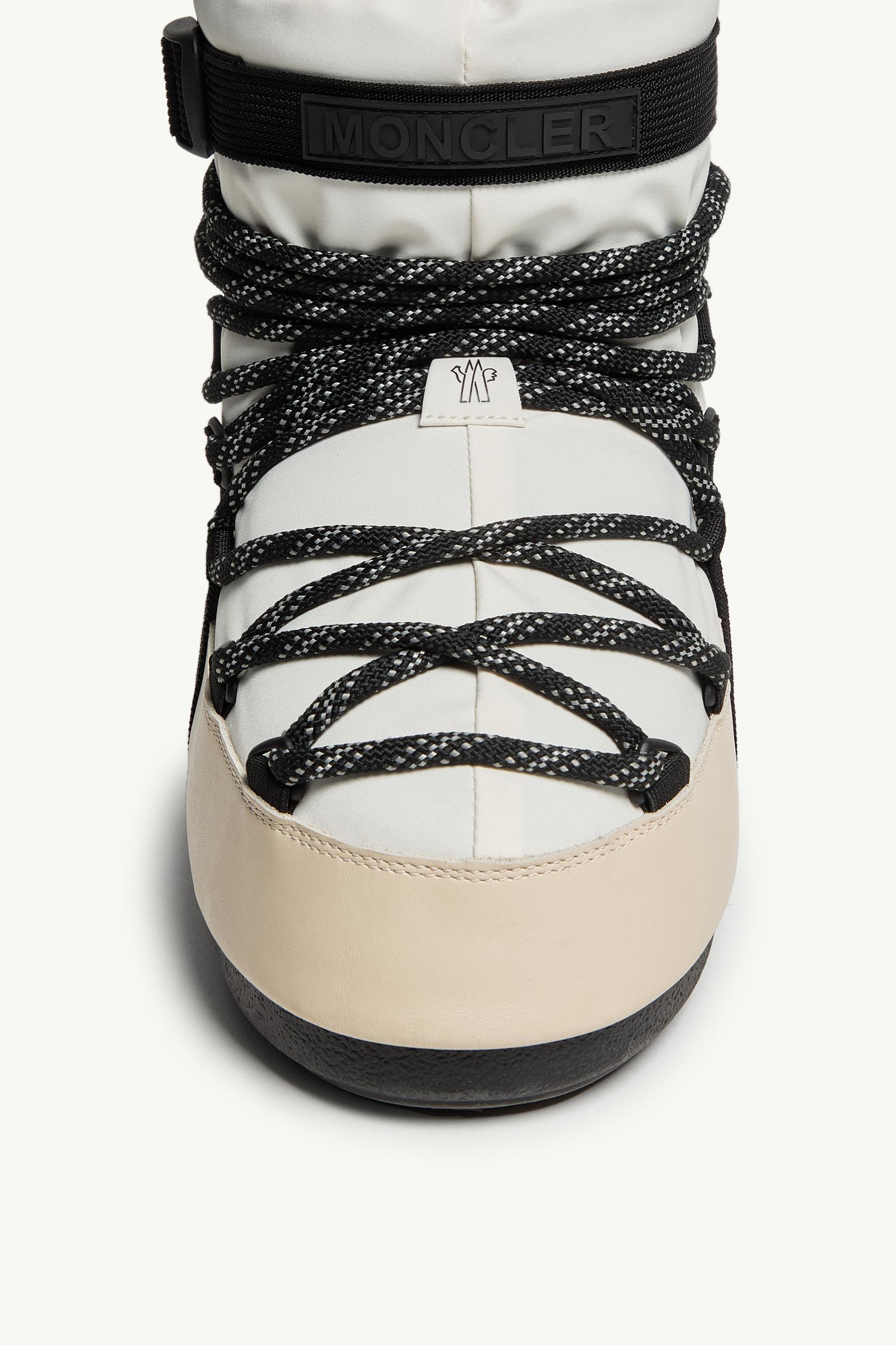 Moncler Moon Boot x Moncler Grenoble Icon Low Padded Snow Boot White