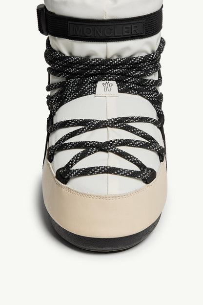 Moncler Moon Boot x Moncler Grenoble Icon Low Padded Snow Boot White
