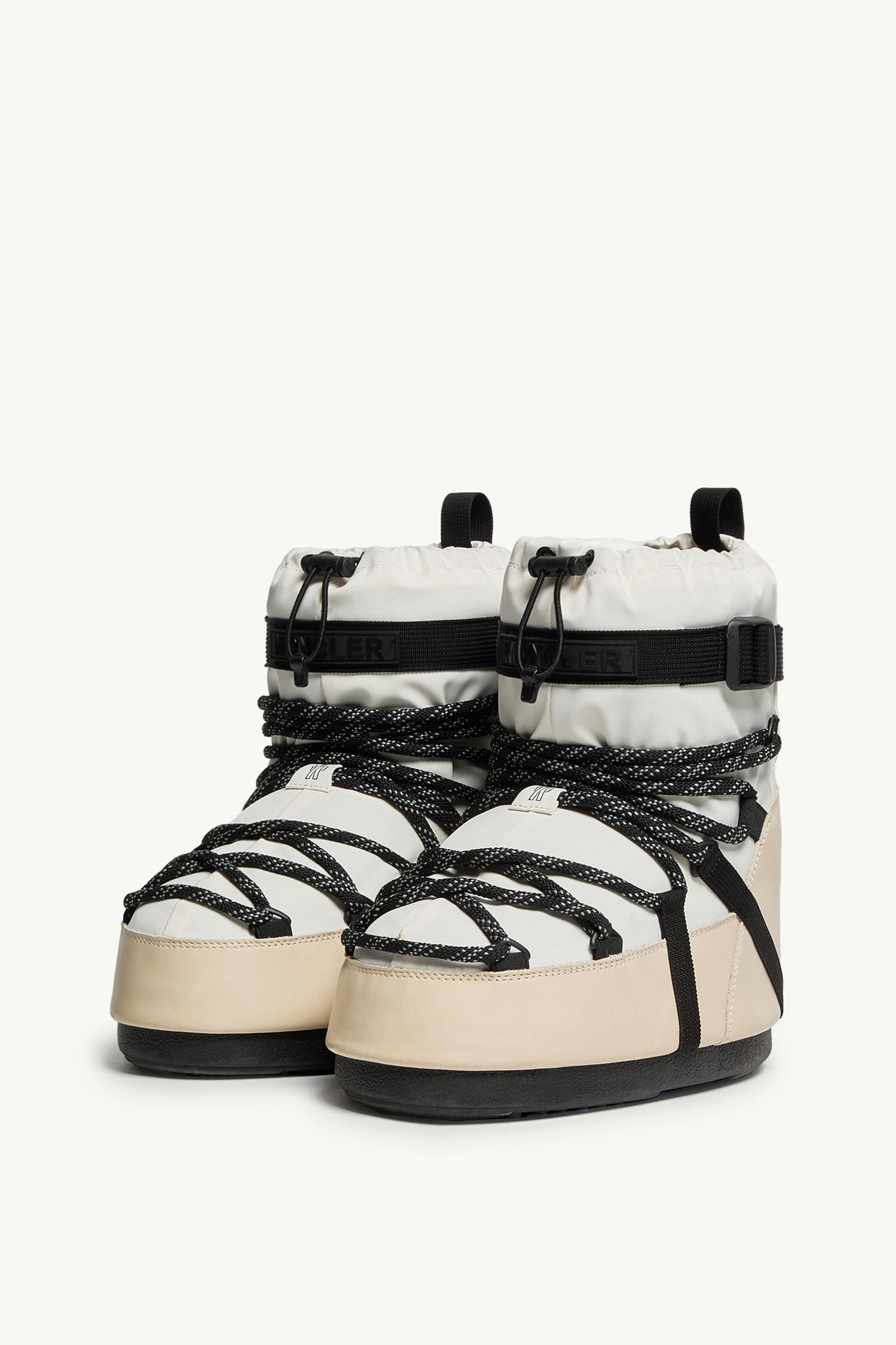 Moncler Moon Boot x Moncler Grenoble Icon Low Padded Snow Boot White