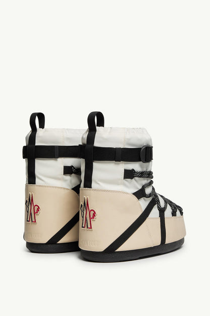 Moncler Moon Boot x Moncler Grenoble Icon Low Padded Snow Boot White