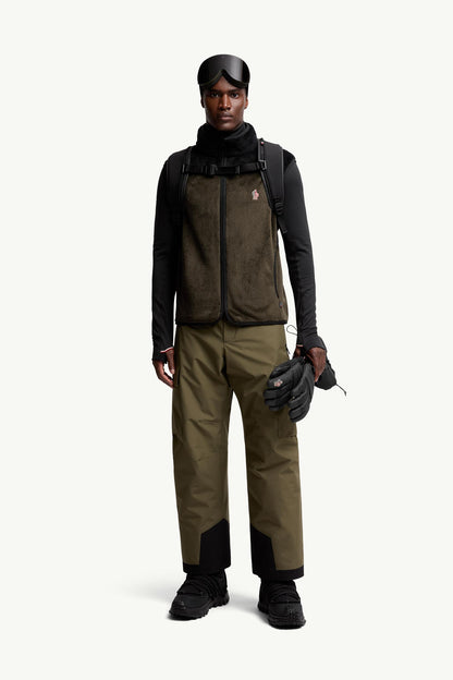 Moncler Polartec® Down Vest Black & Green Black & Green