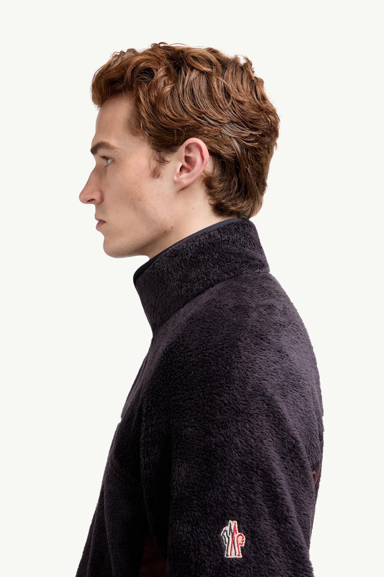 Moncler Polartec® Sweatshirt Navy Blue Navy Blue
