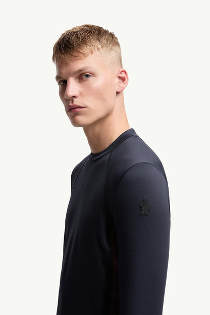 Moncler Polartec® Sweatshirt Blue & Brown Blue & Brown
