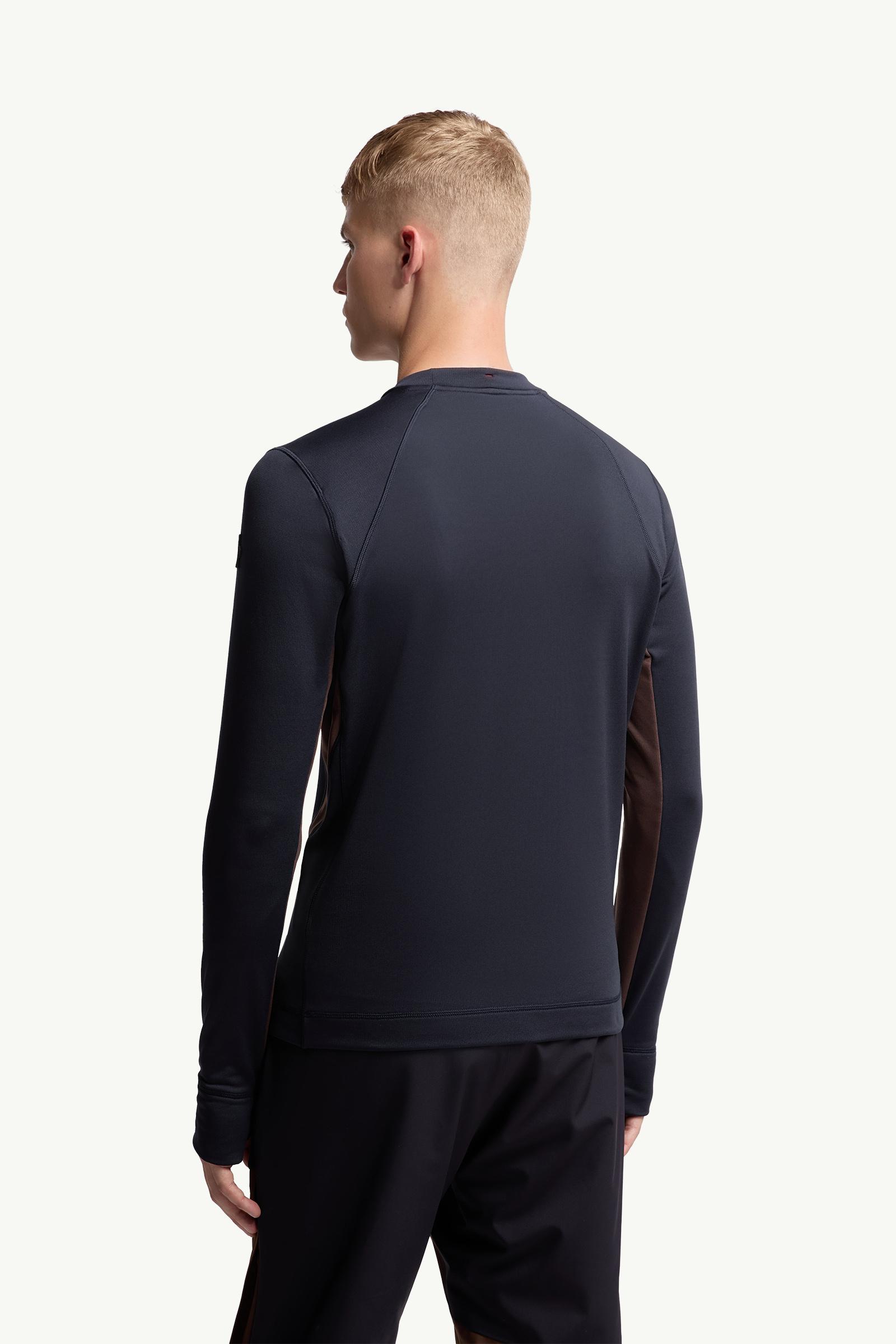 Moncler Polartec® Sweatshirt Blue & Brown Blue & Brown